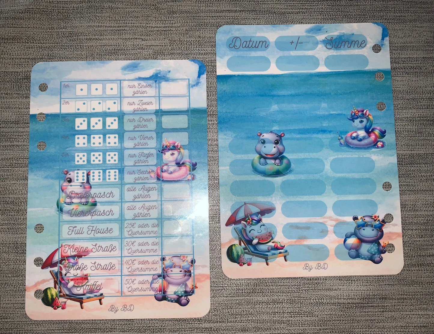 Sparkniffel Challenge A6 Binder Sparen