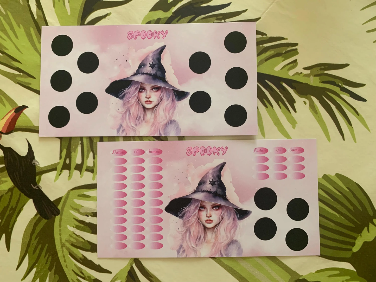 Spooky A6 Binder Sparen Budgeting Challenge