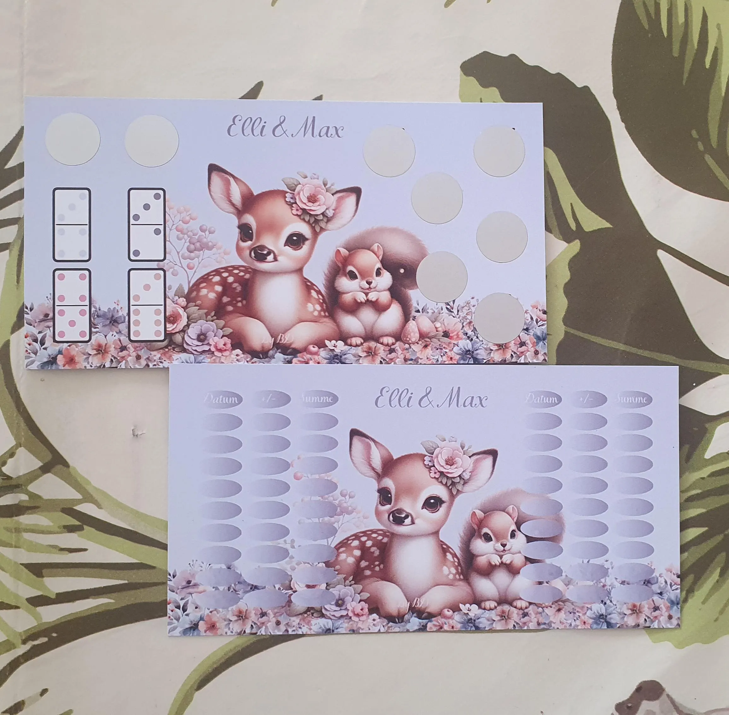 Tierische Freunde Challenge A6 Budgeting Sparen