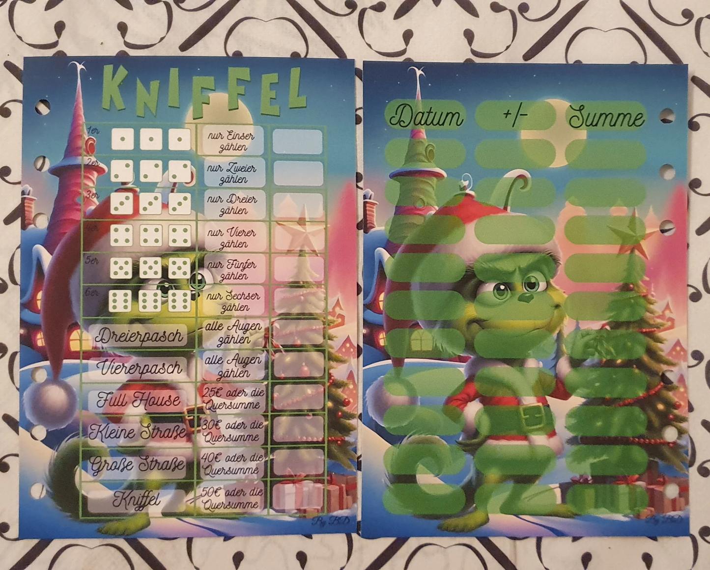 Advents Grinch Challenge Sparen