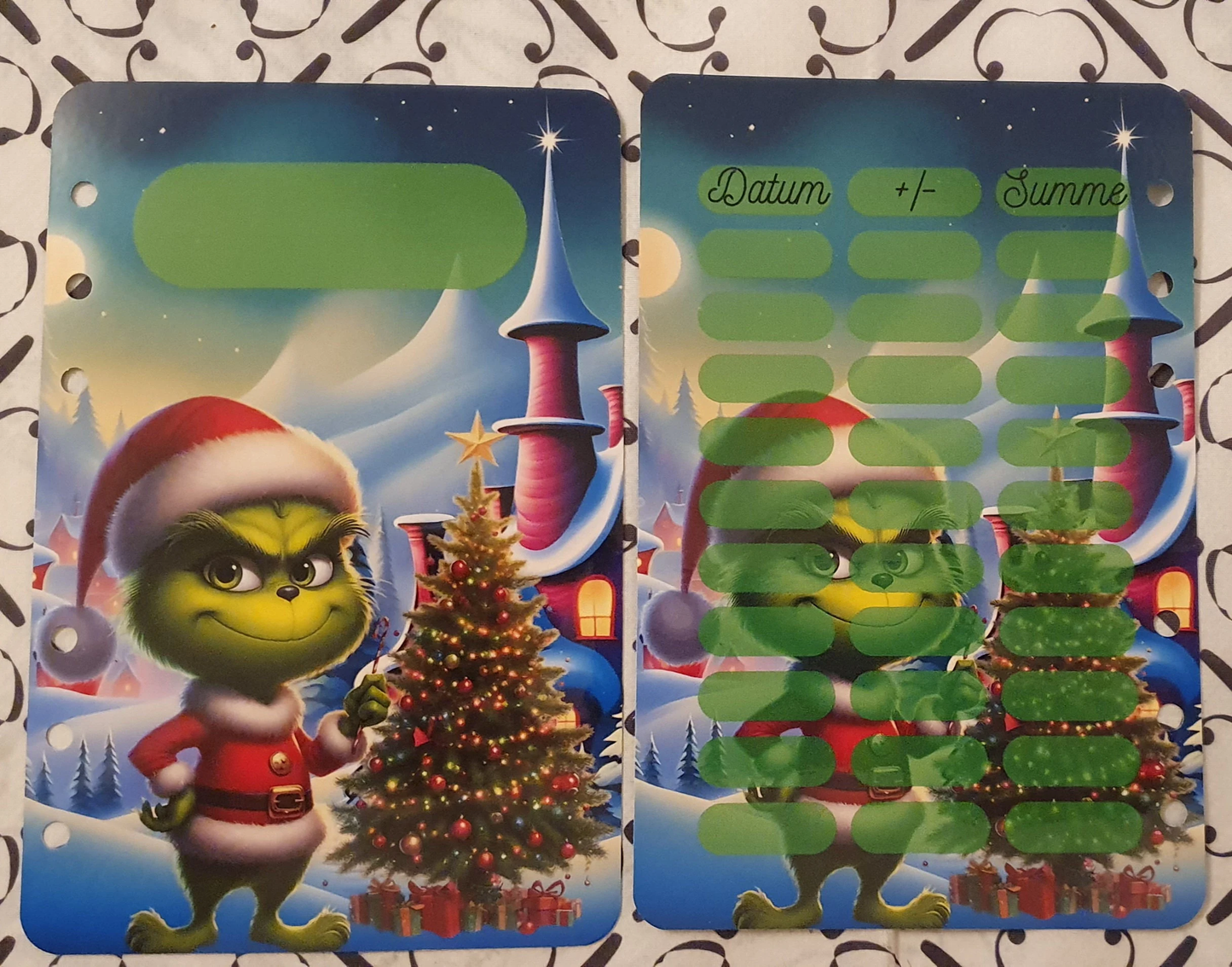 Advents Grinch Challenge Sparen
