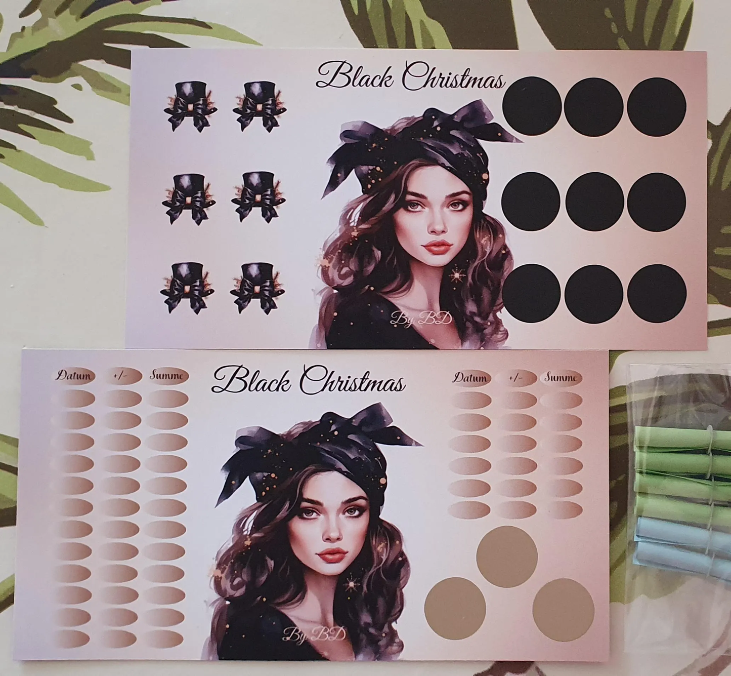 Black Christmas A6 Challenge Sparen Budgeting