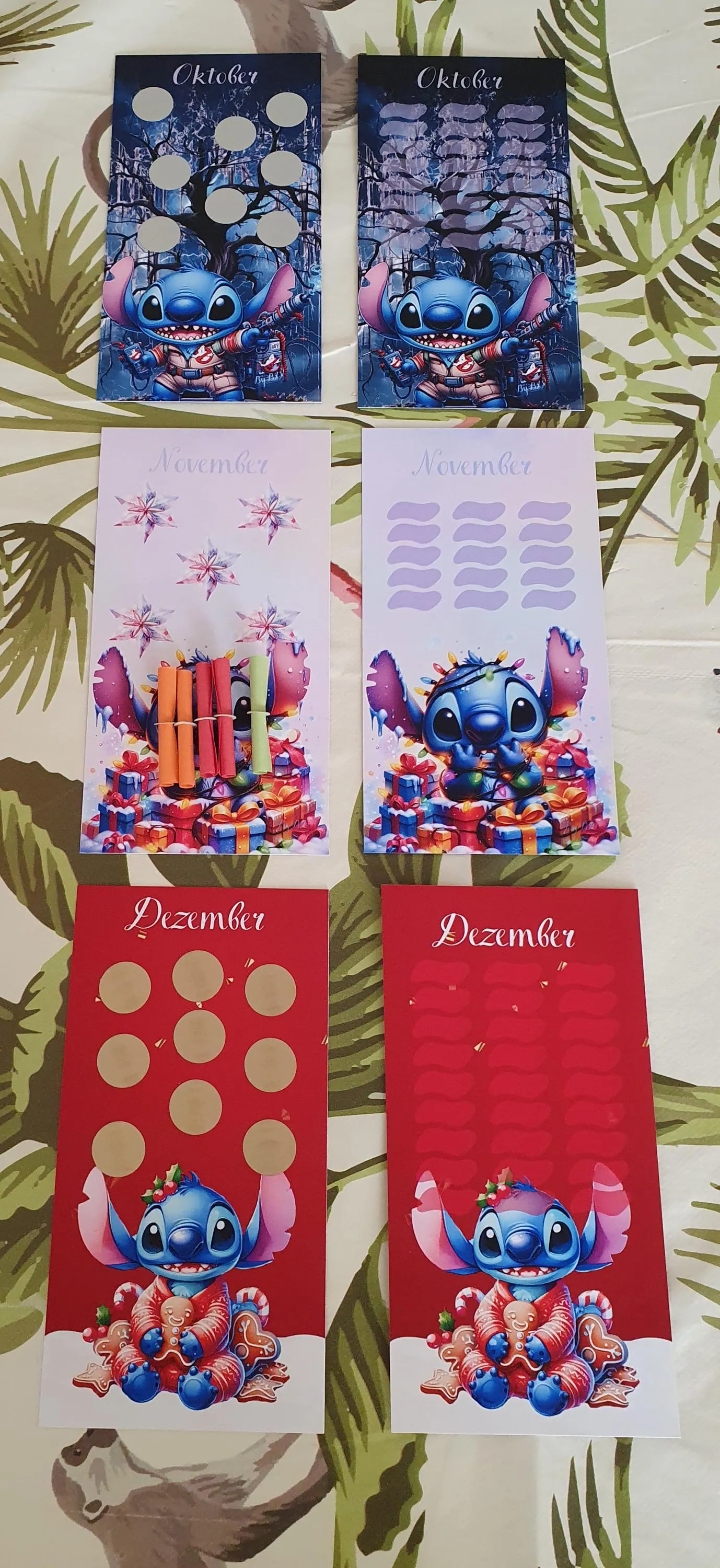 Blauer Alien Jahreschallenge A6 Budgeting Sparen