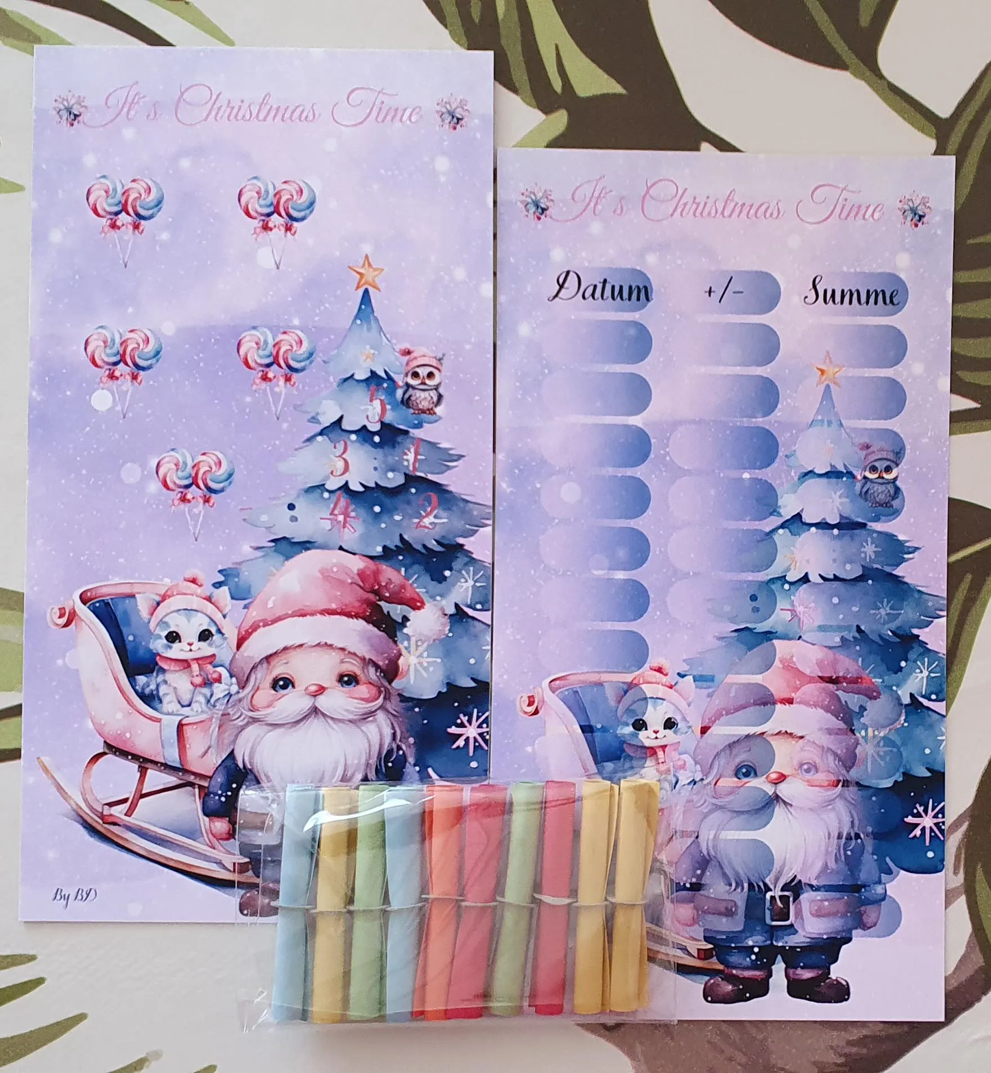Christmas Time A6 Challenge Sparen Budgeting