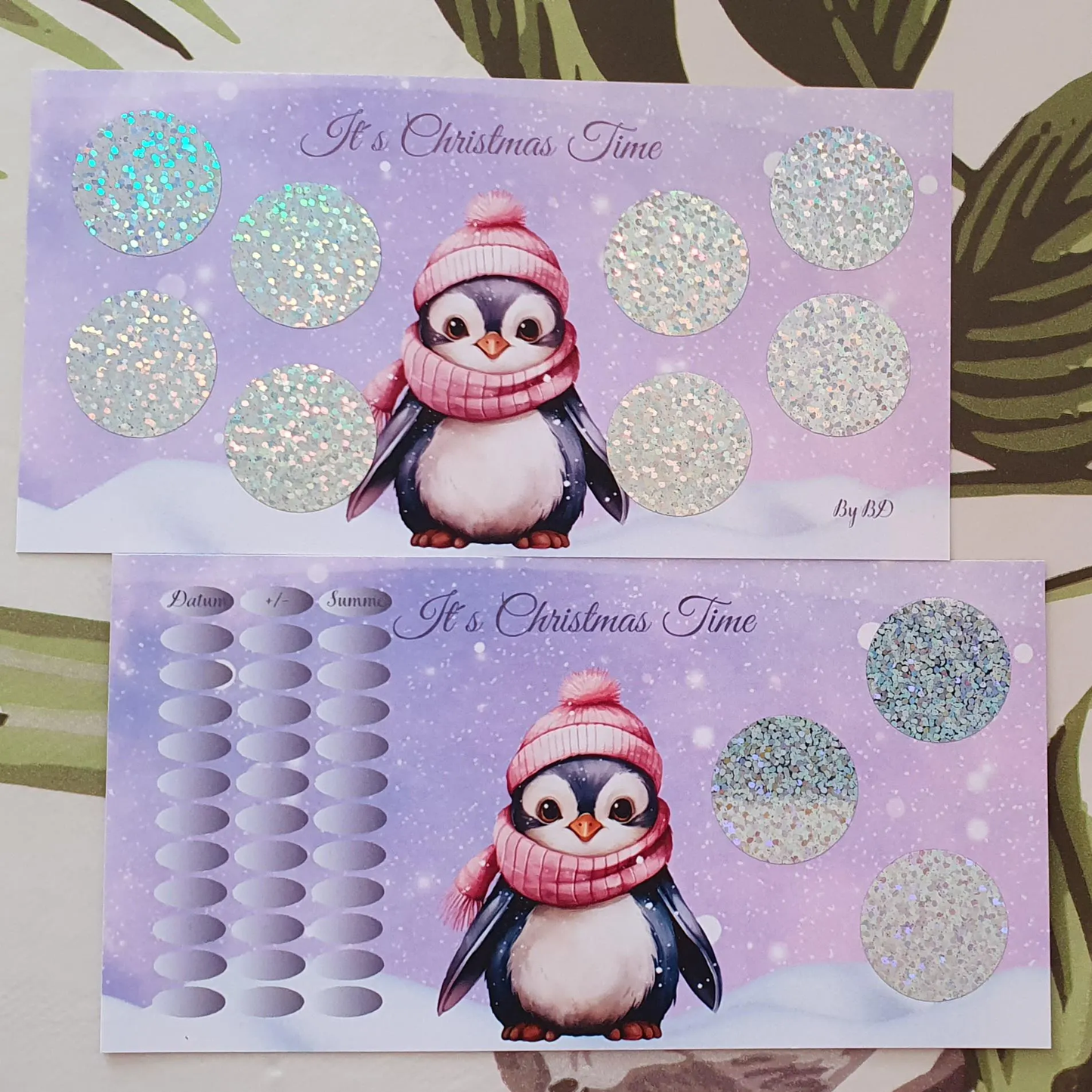 Christmas Time A6 Challenge Sparen Budgeting