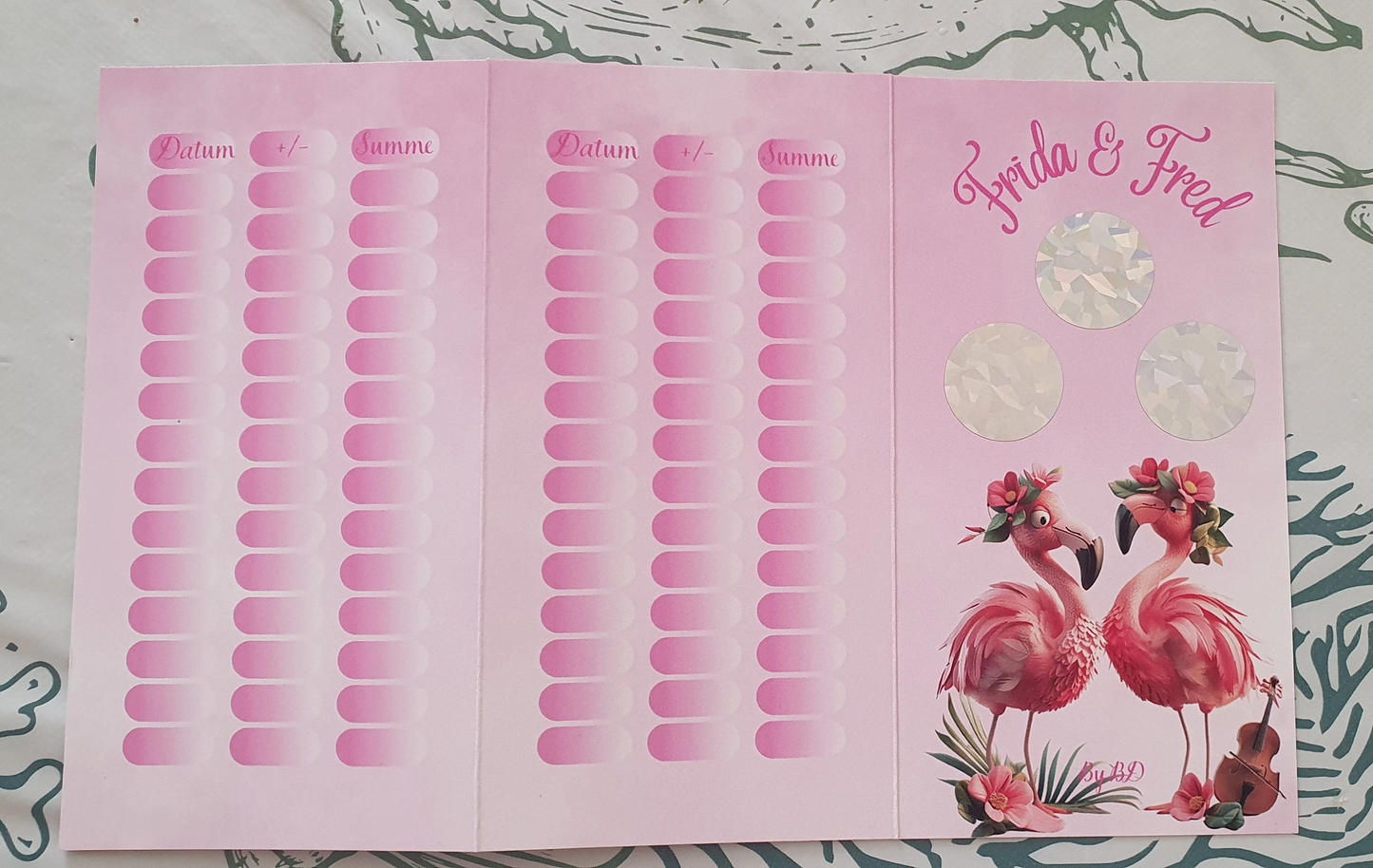 Frida & Fred A6 Challenge Sparen Budgeting