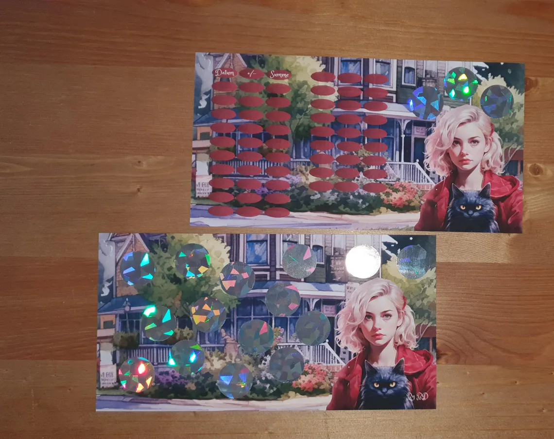 Total Verhext A6 Challenge Sparen Budgeting