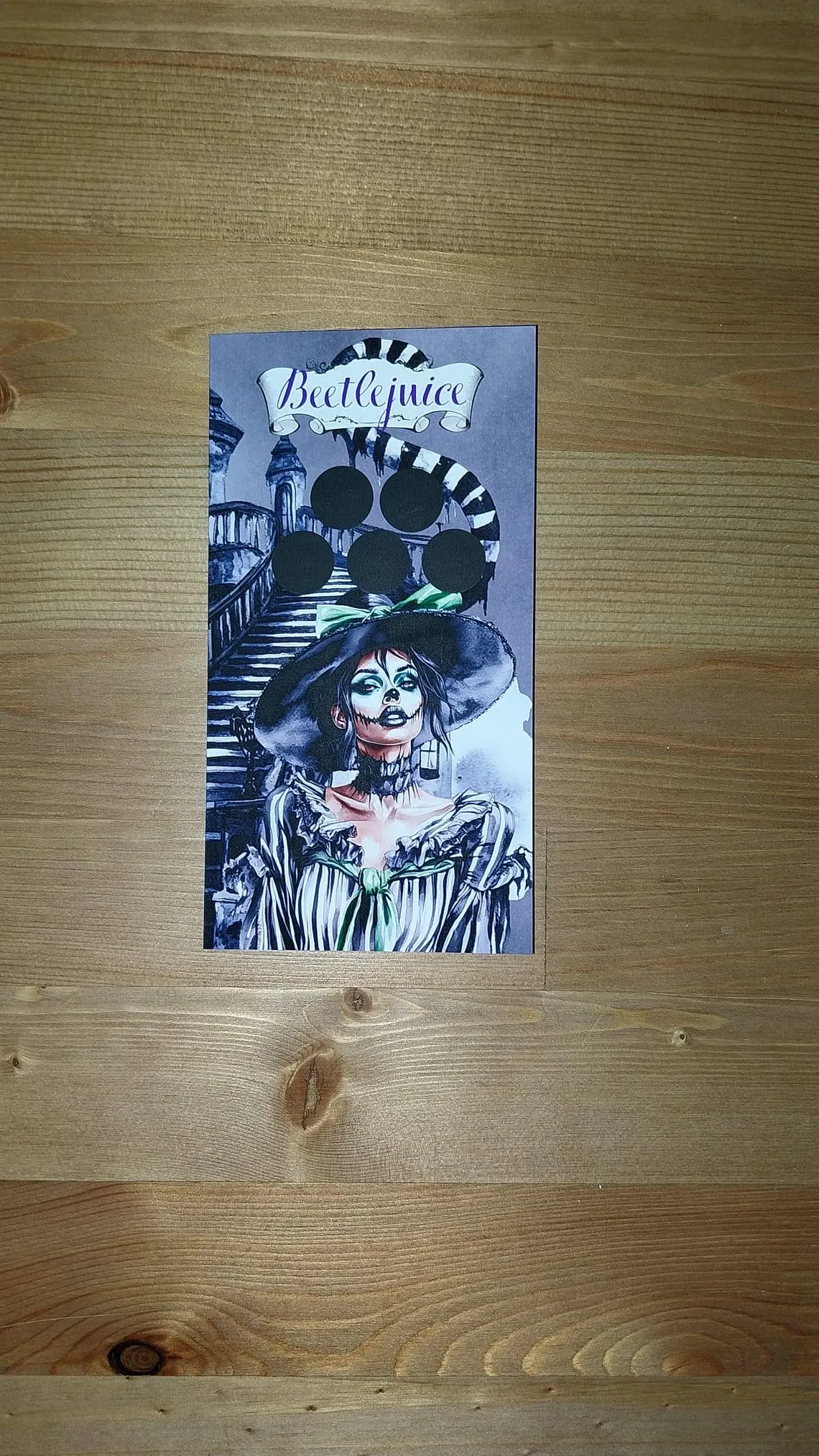 Beetlejuice A6 Challenge Budgeting Sparen