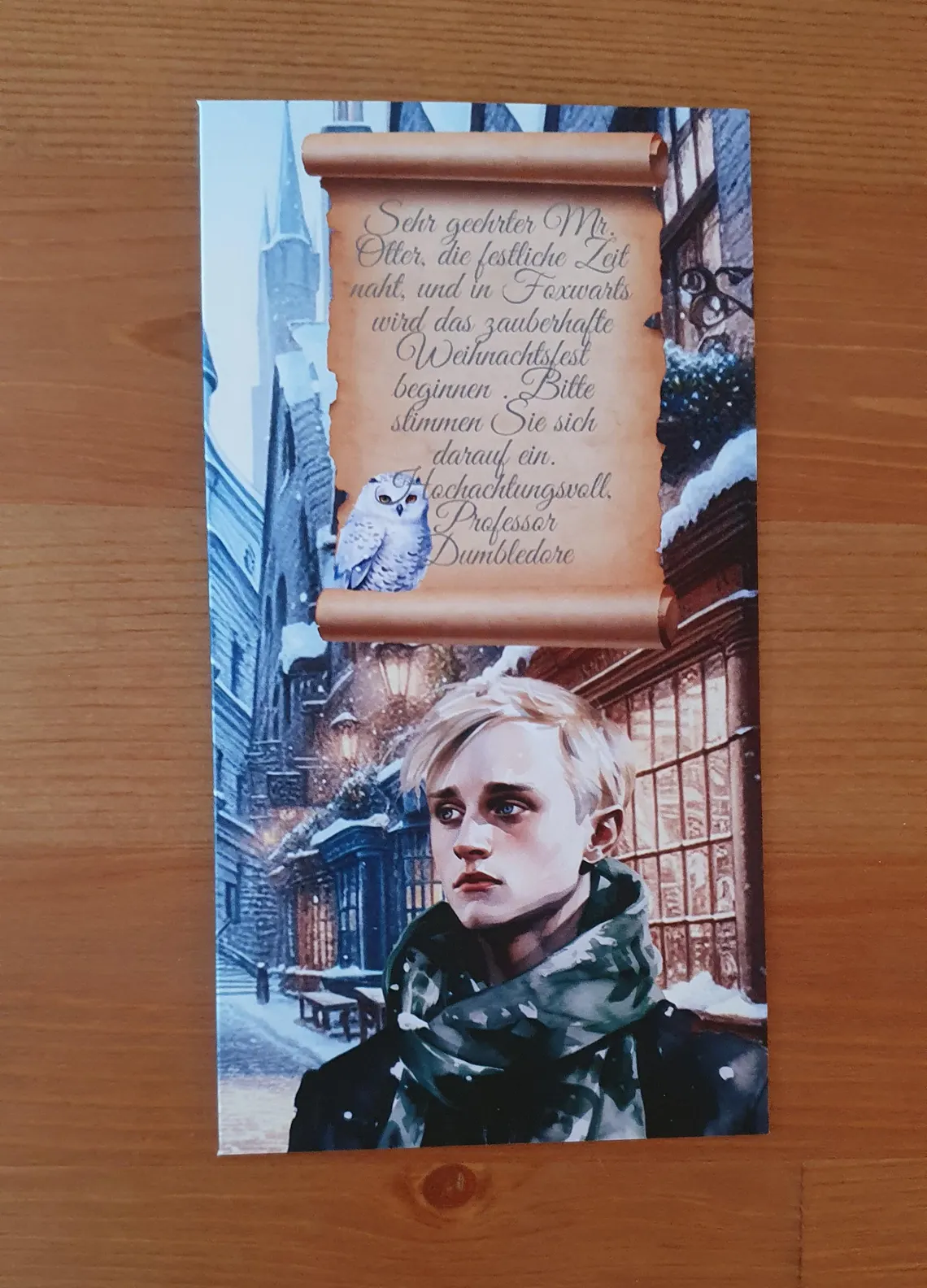 Harry Otter Weihnachten A6 Challenge Sparen Budgeting