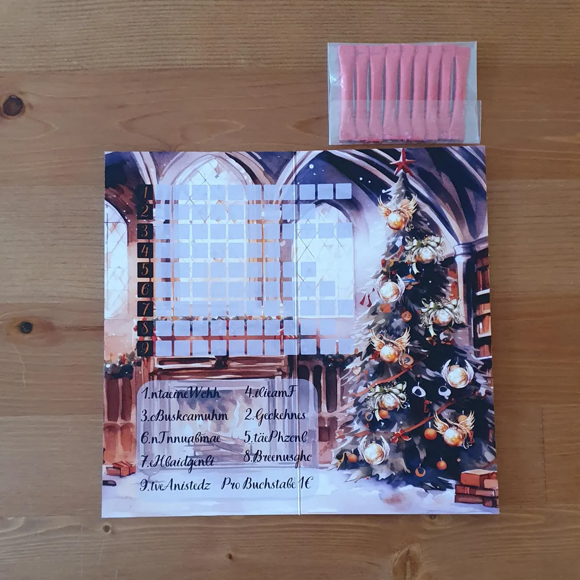 Harry Otter Weihnachten A6 Challenge Sparen Budgeting