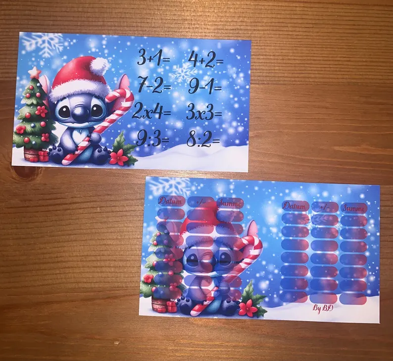 Blauer Alien Weihnachten A7 Budgeting Challenge Sparen