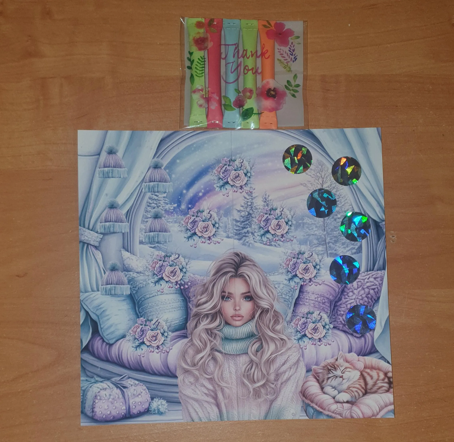 Winter Wonderland A6 Challenge Budgeting Sparen