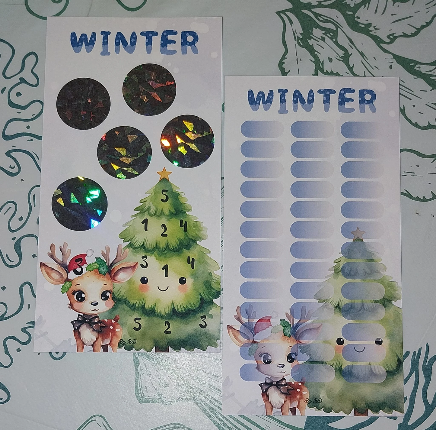 Winter Challenge A6 Budgeting Sparen