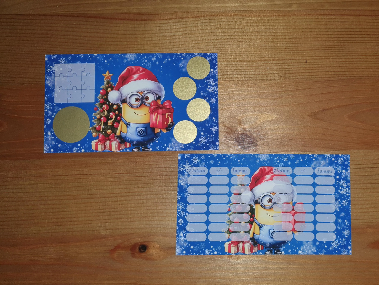Winter A7 Budgeting Sparen Challenge