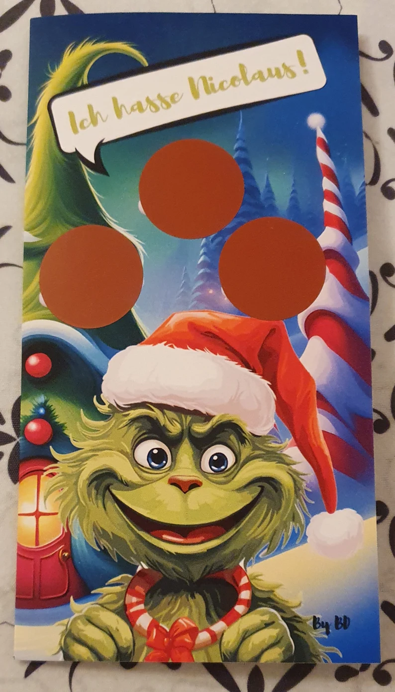 Advents Grinch Challenge Sparen