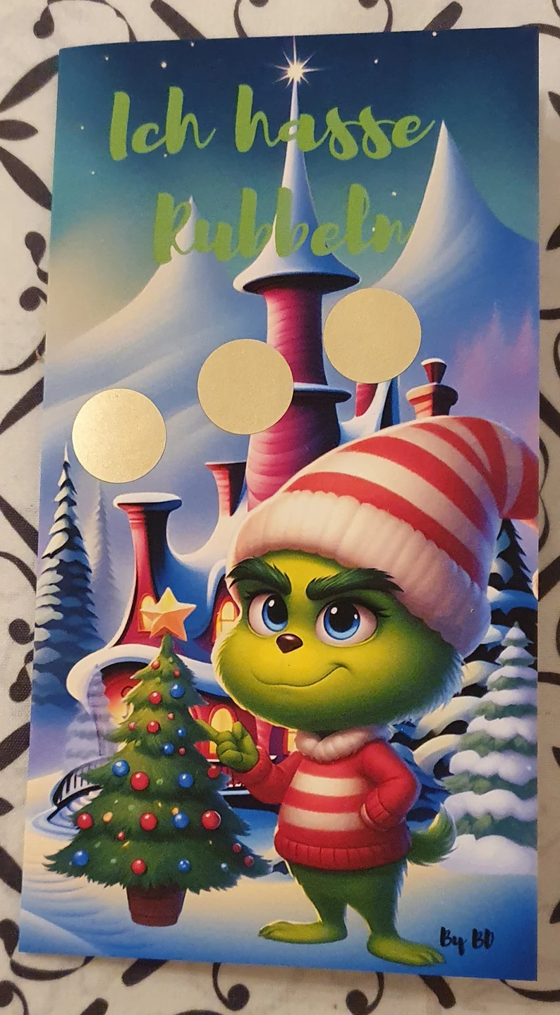 Advents Grinch Challenge Sparen