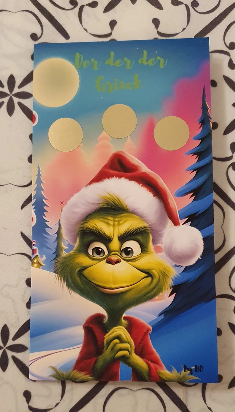 Advents Grinch Challenge Sparen