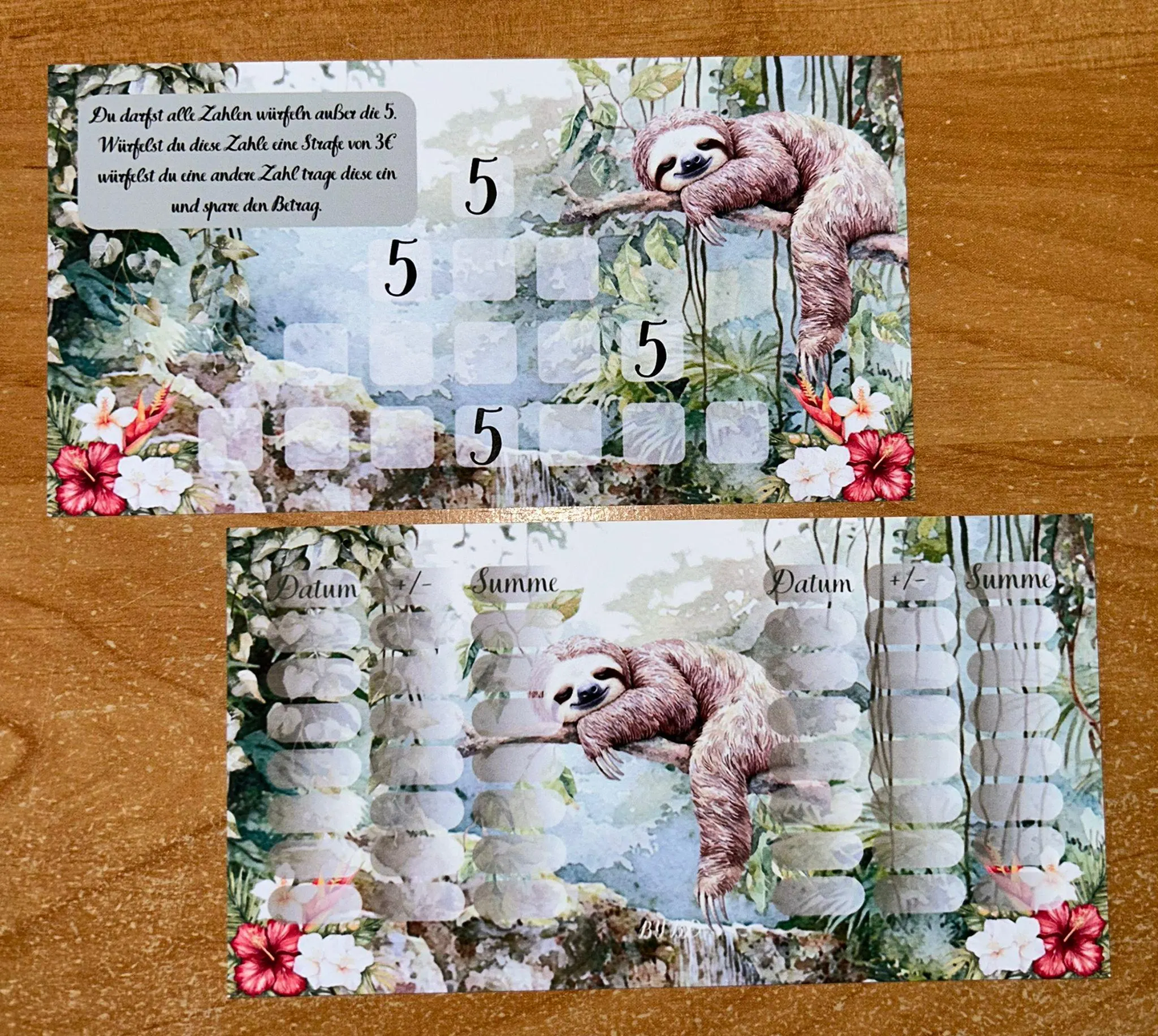 Willkommen im Dschungel Challenge Budgeting Sparen