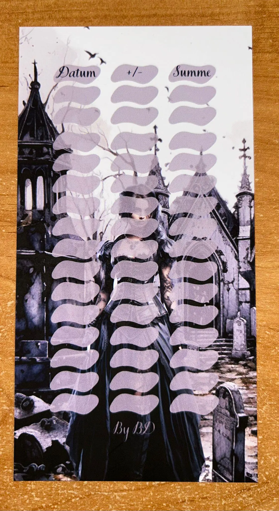 Dark Queen A6 Challenge Budgeting Sparen