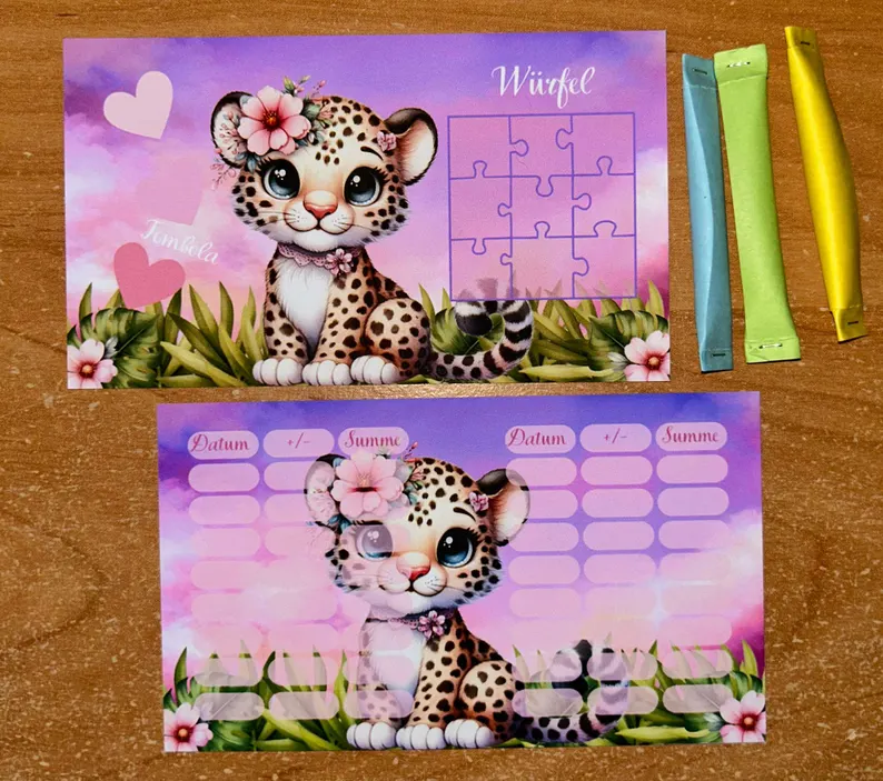 Baby Safari A7 Budgeting Challenge Sparen