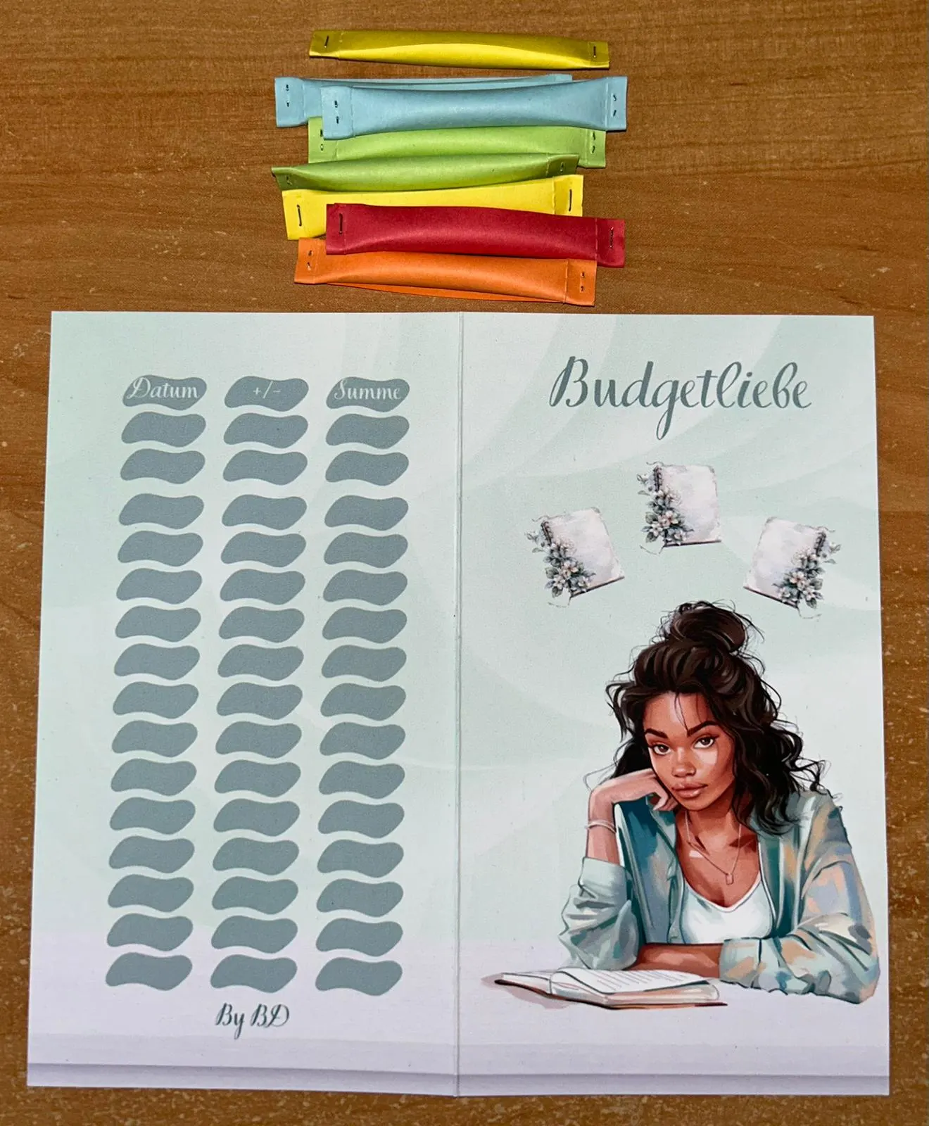 Budgetliebe A6 Challenge Budgeting Sparen