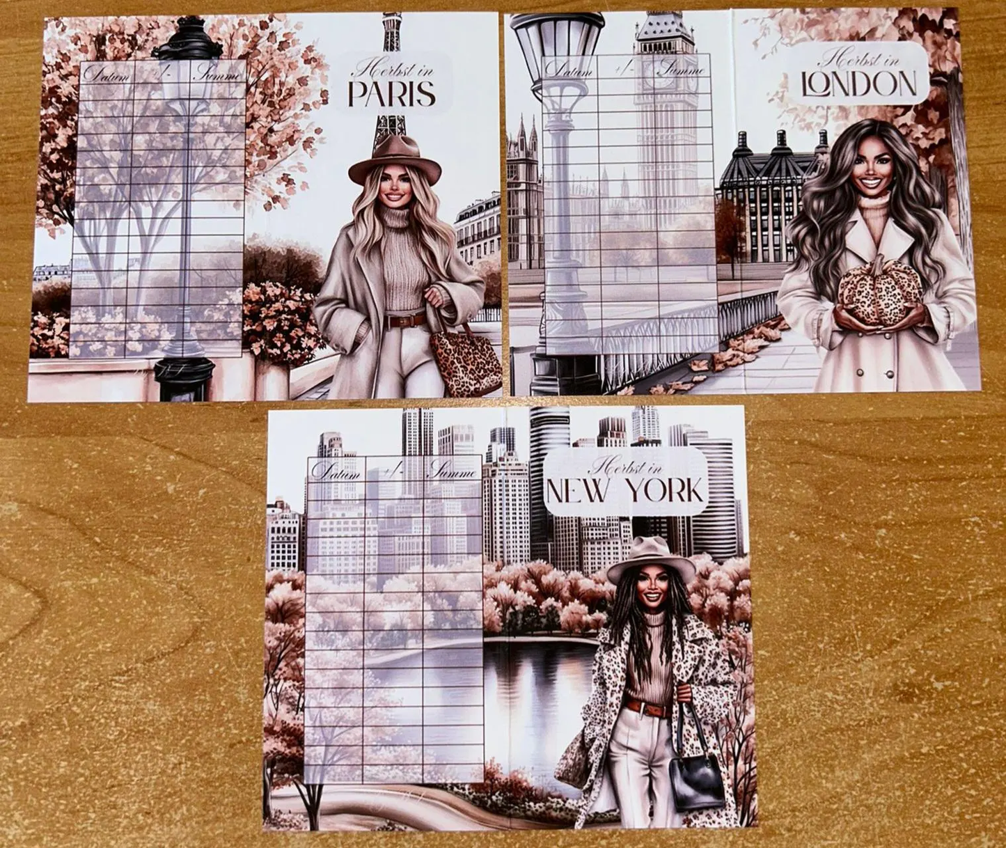 Herbsttag in der Stadt A7 Challenge Budgeting Sparen