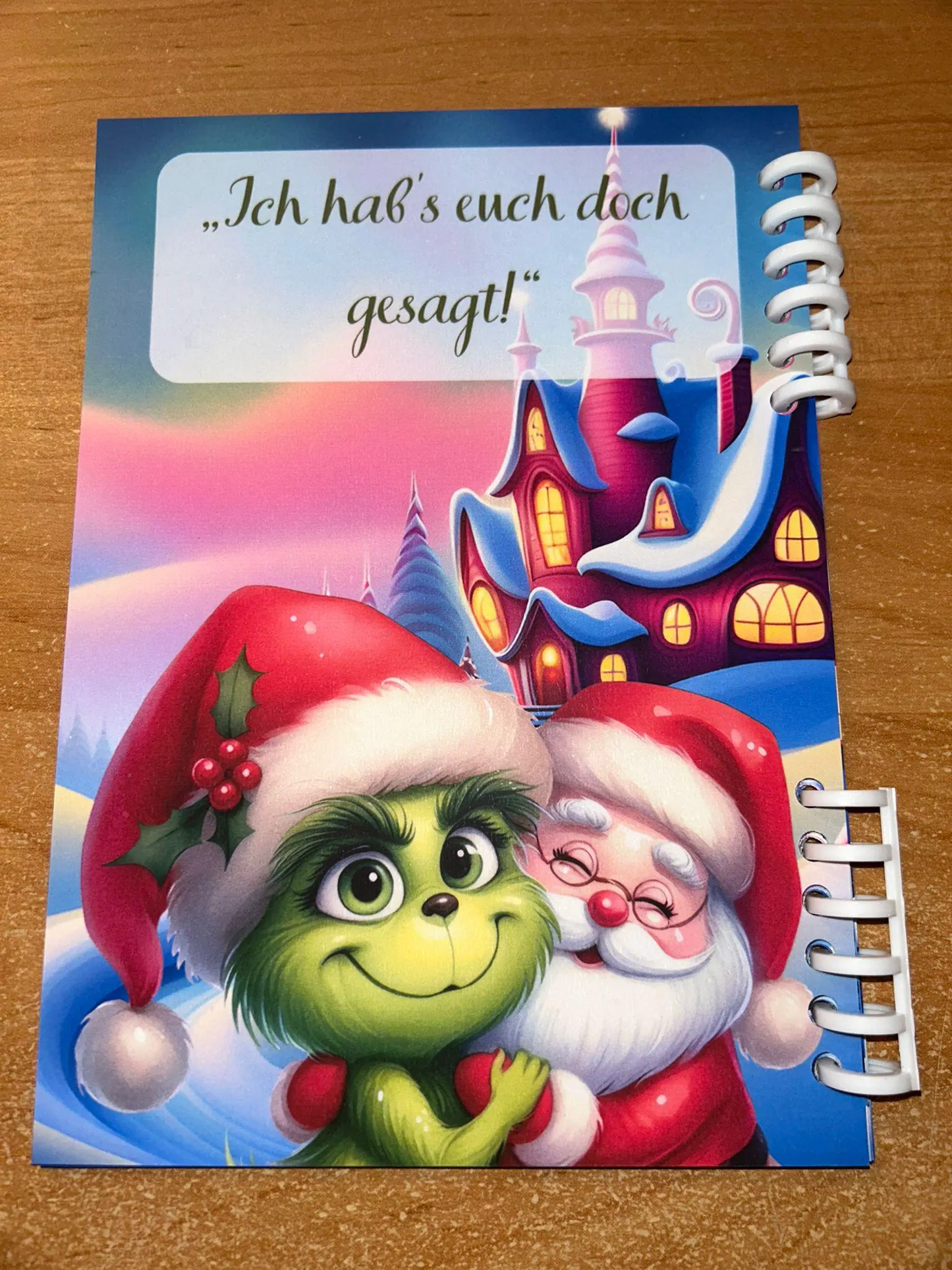 Sparbuch Der Grinch Challenge A5 Budgeting Sparen