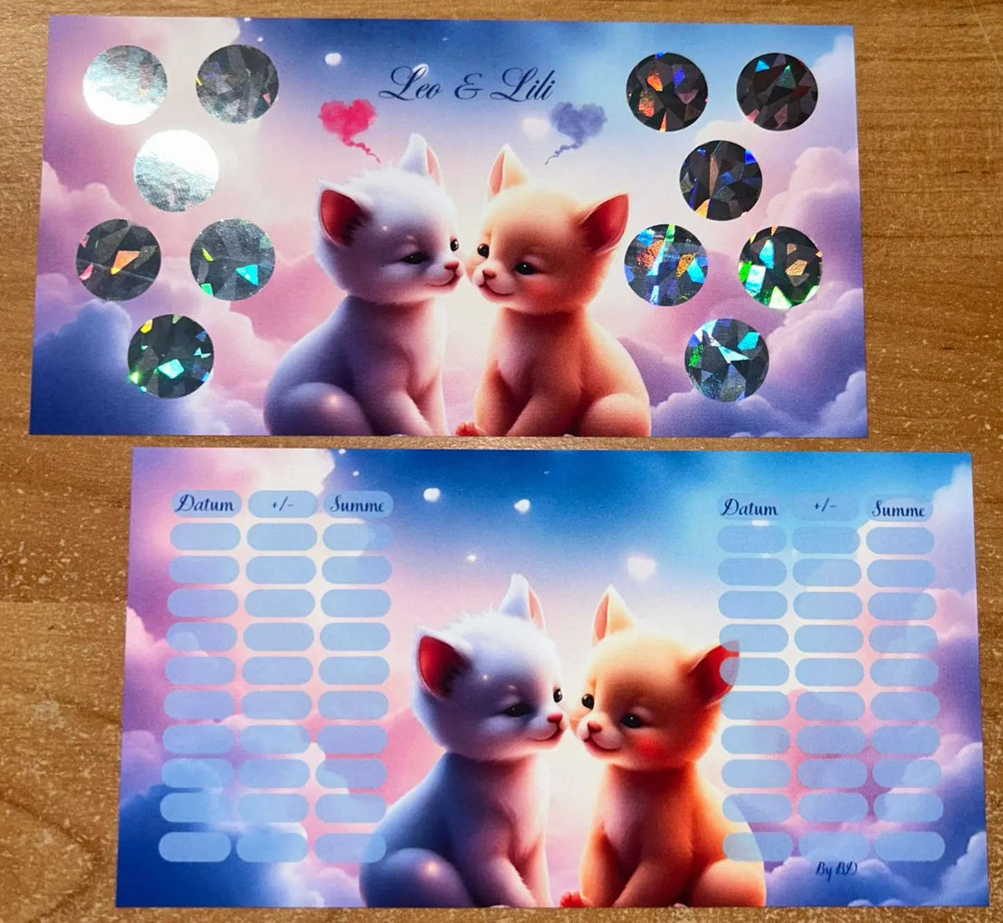 Leo & Lili Challenge A6 Budgeting Sparen