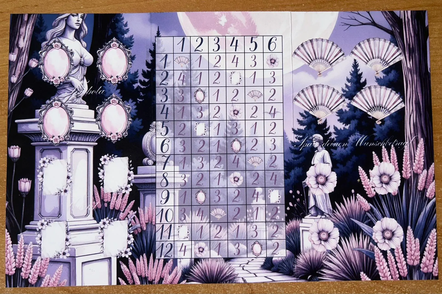 Süße Halloween Set A6 Challenge Budgeting Sparen