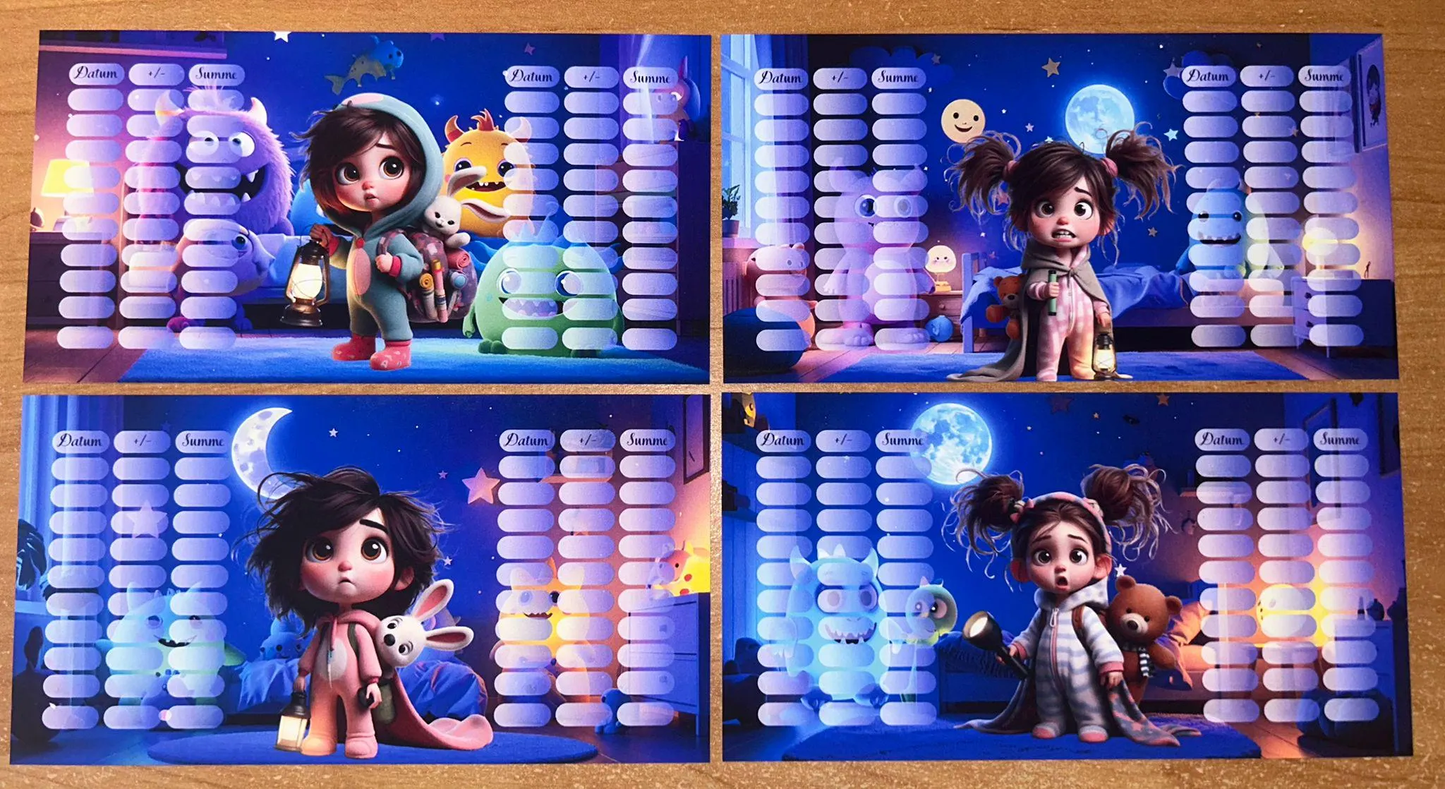 Nacht des Schreckens A6 Challenge Budgeting Sparen