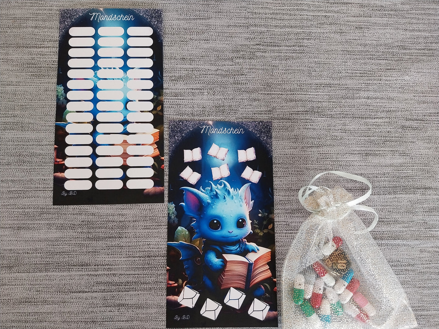 Mondschein Challenge A6 Binder Sparen