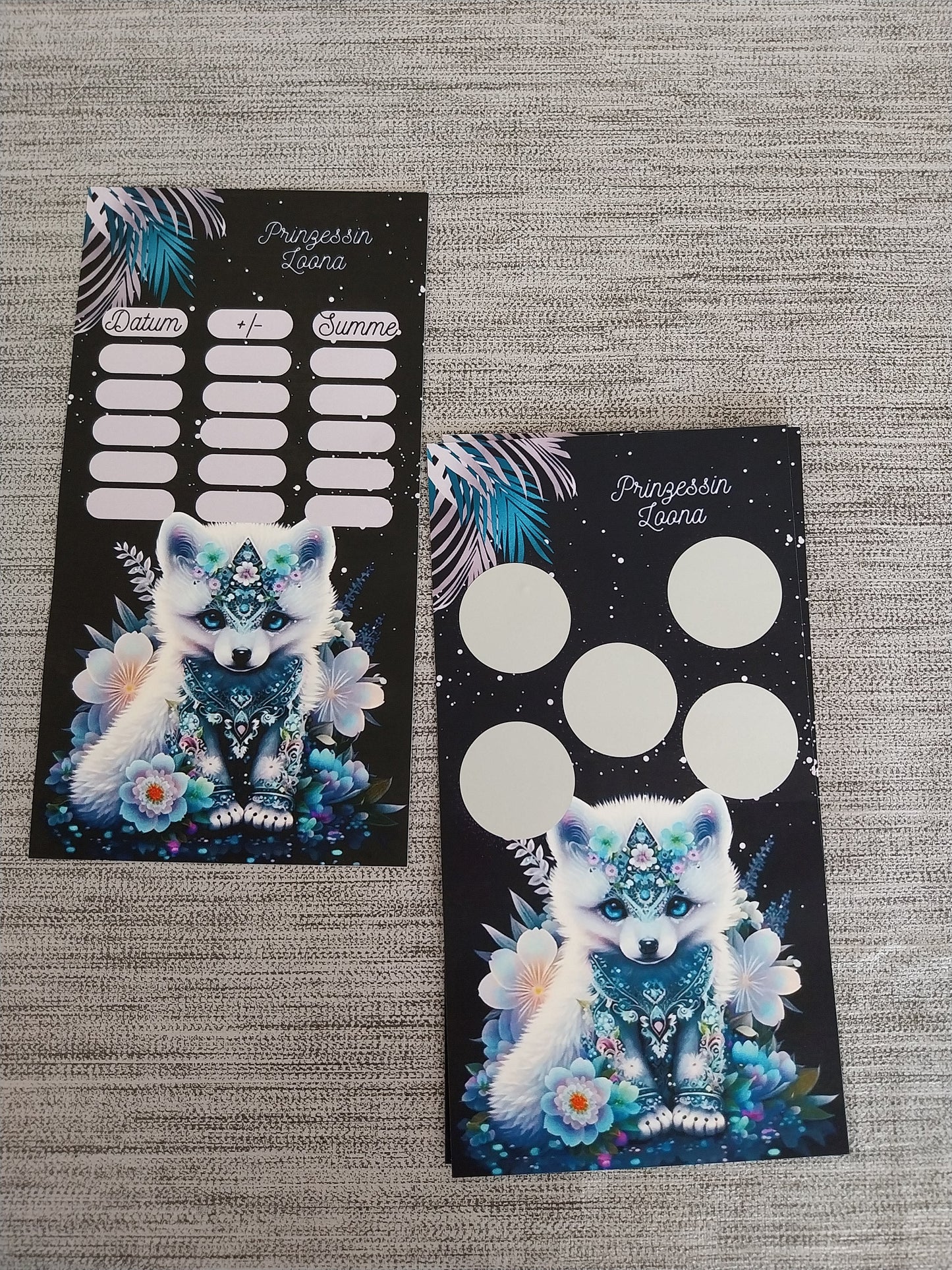 Loona A6 Challenge Budgetplaner Sparen