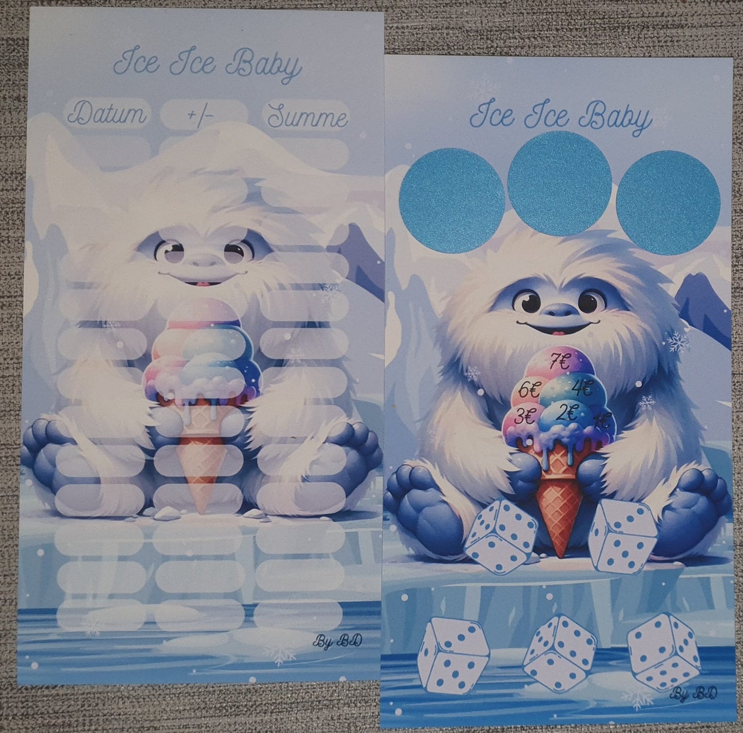 Ice Ice Baby Challenge Budgeting Sparen