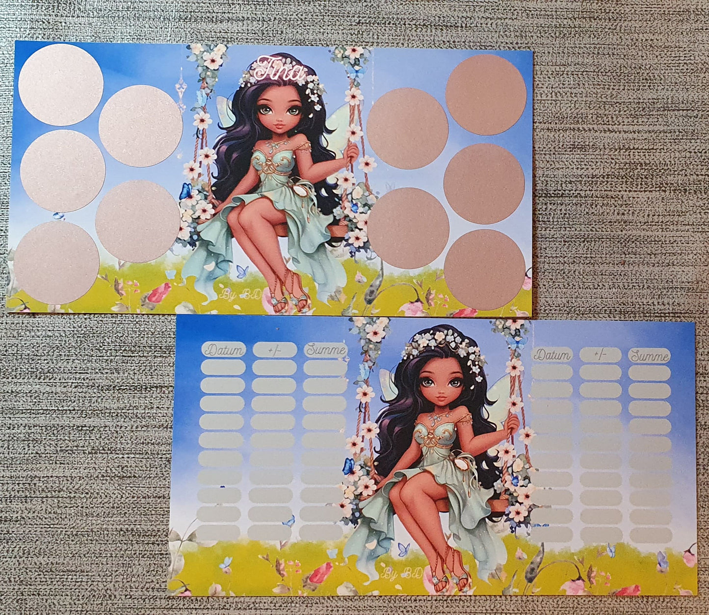 Tina A6 Challenge Budgeting Sparen