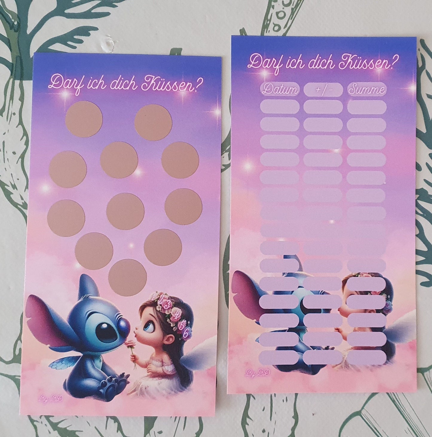 Darf ich dich Küssen Challenge A6 Sparen