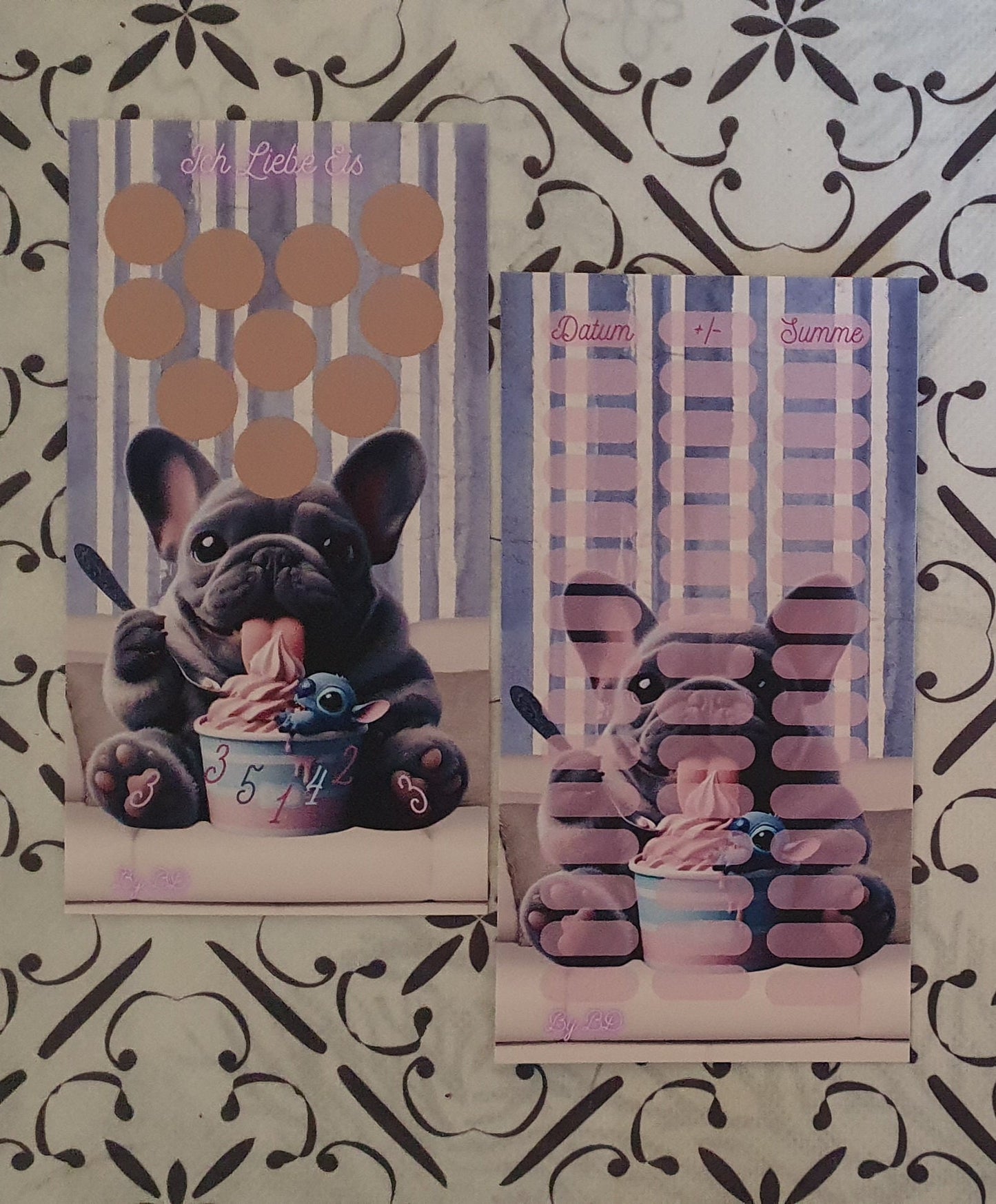 Ich liebe Eis A6 Challenge Budgeting Sparen