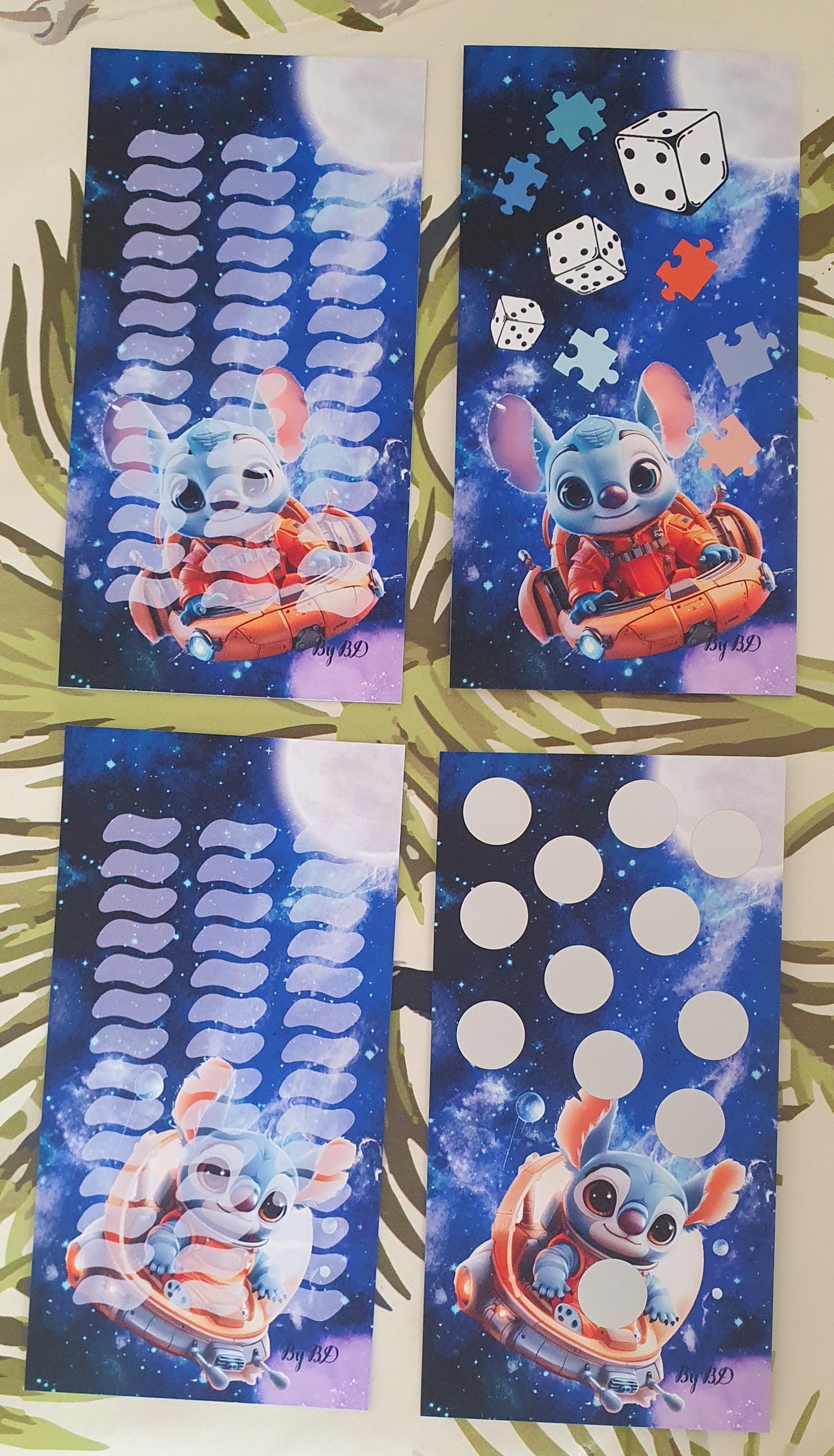 Koala im Weltall A6 Challenge Budget Sparen