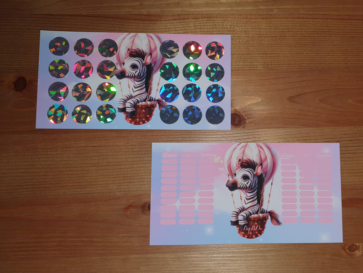 Zebra A6 Challenge Budgeting Sparen