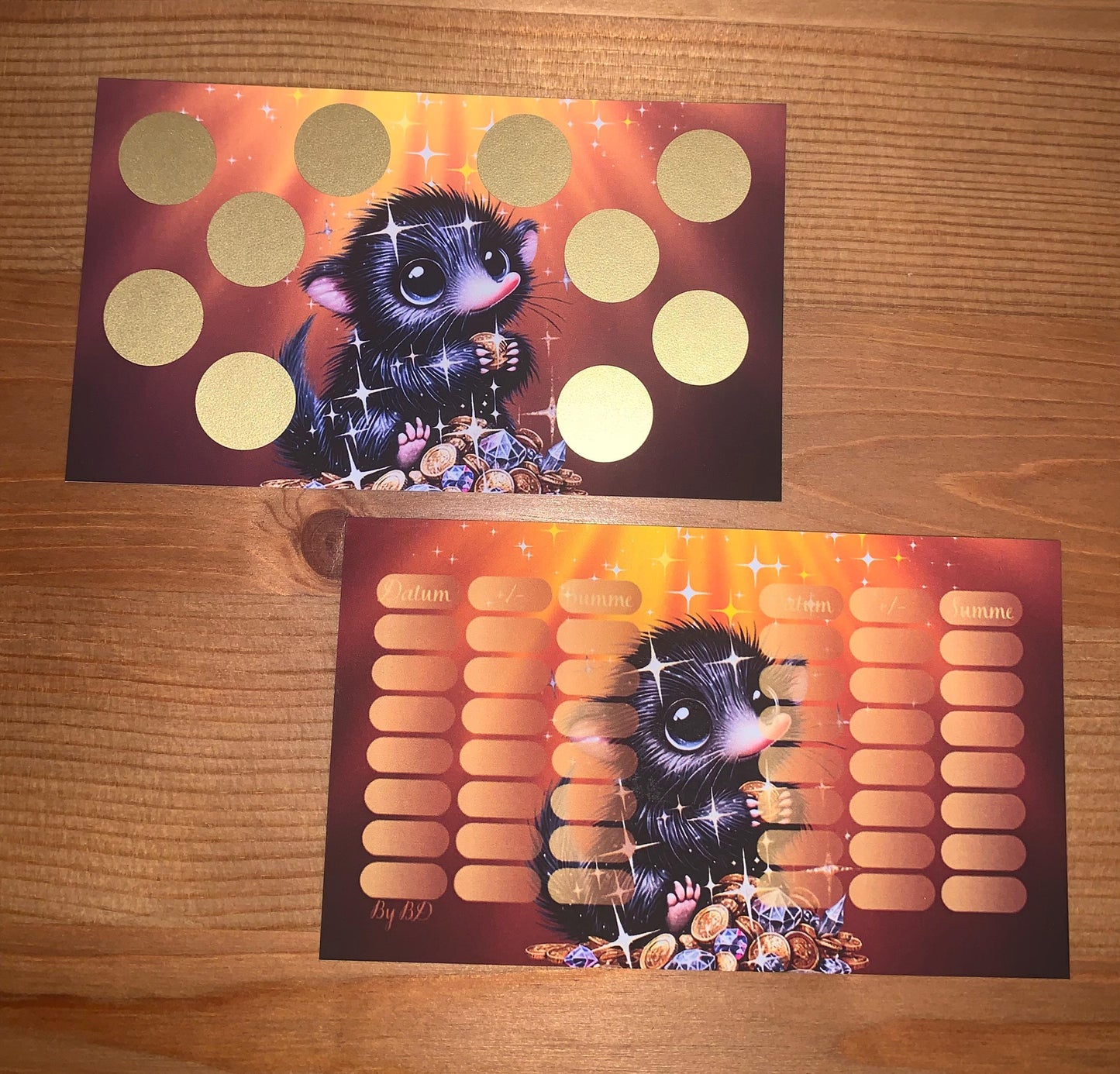 Maulwurf A7 Challenge Budgeting Sparen