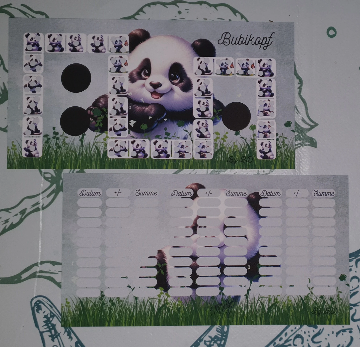 Panda A6 Challenge Budgeting Sparen