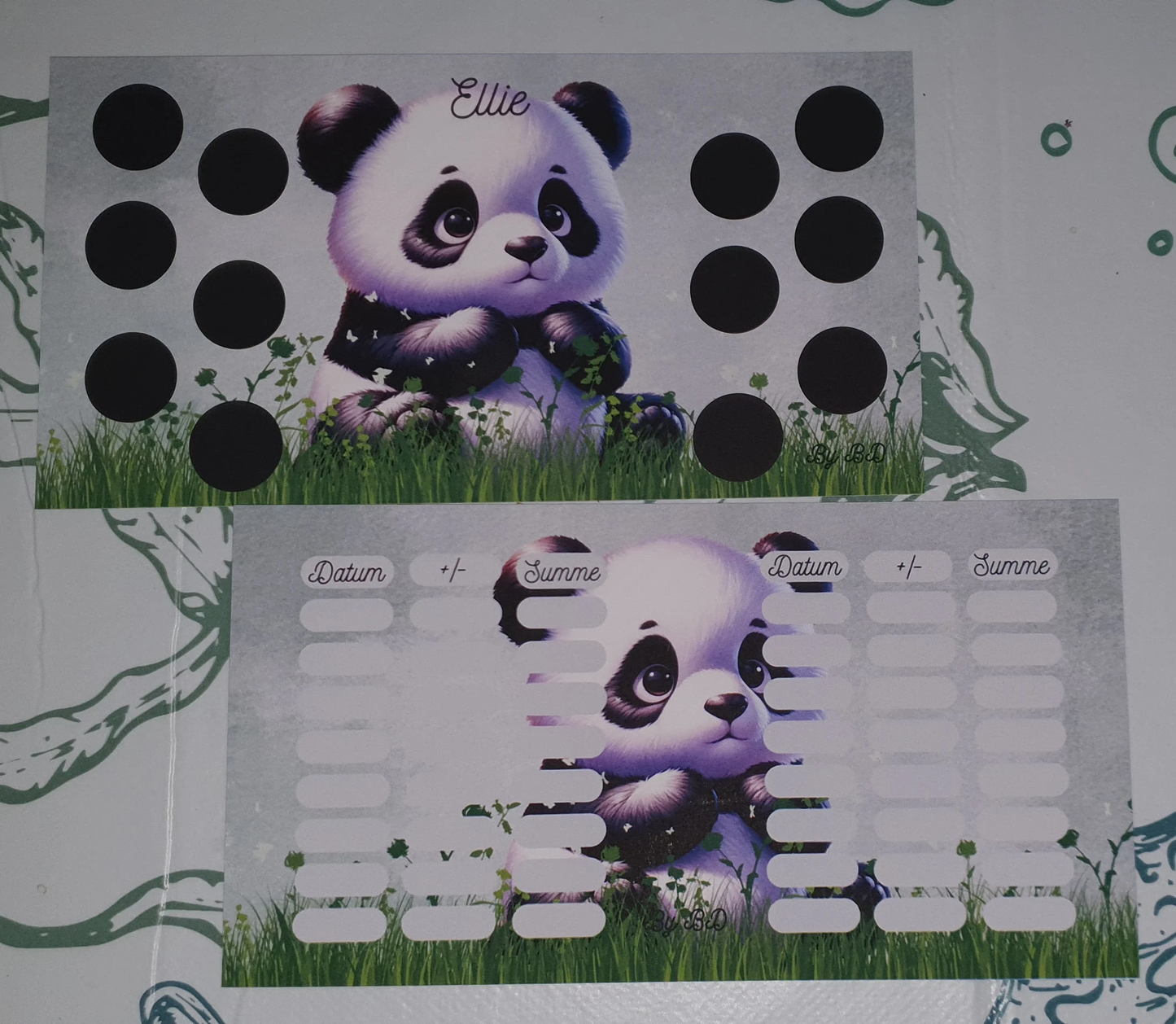 Panda A6 Challenge Budgeting Sparen