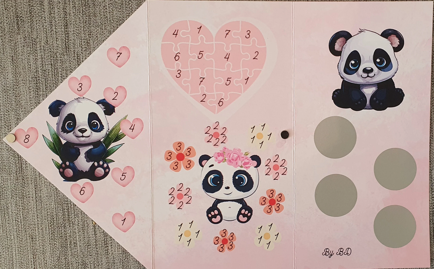 Panda Post Challenge Budget Sparen