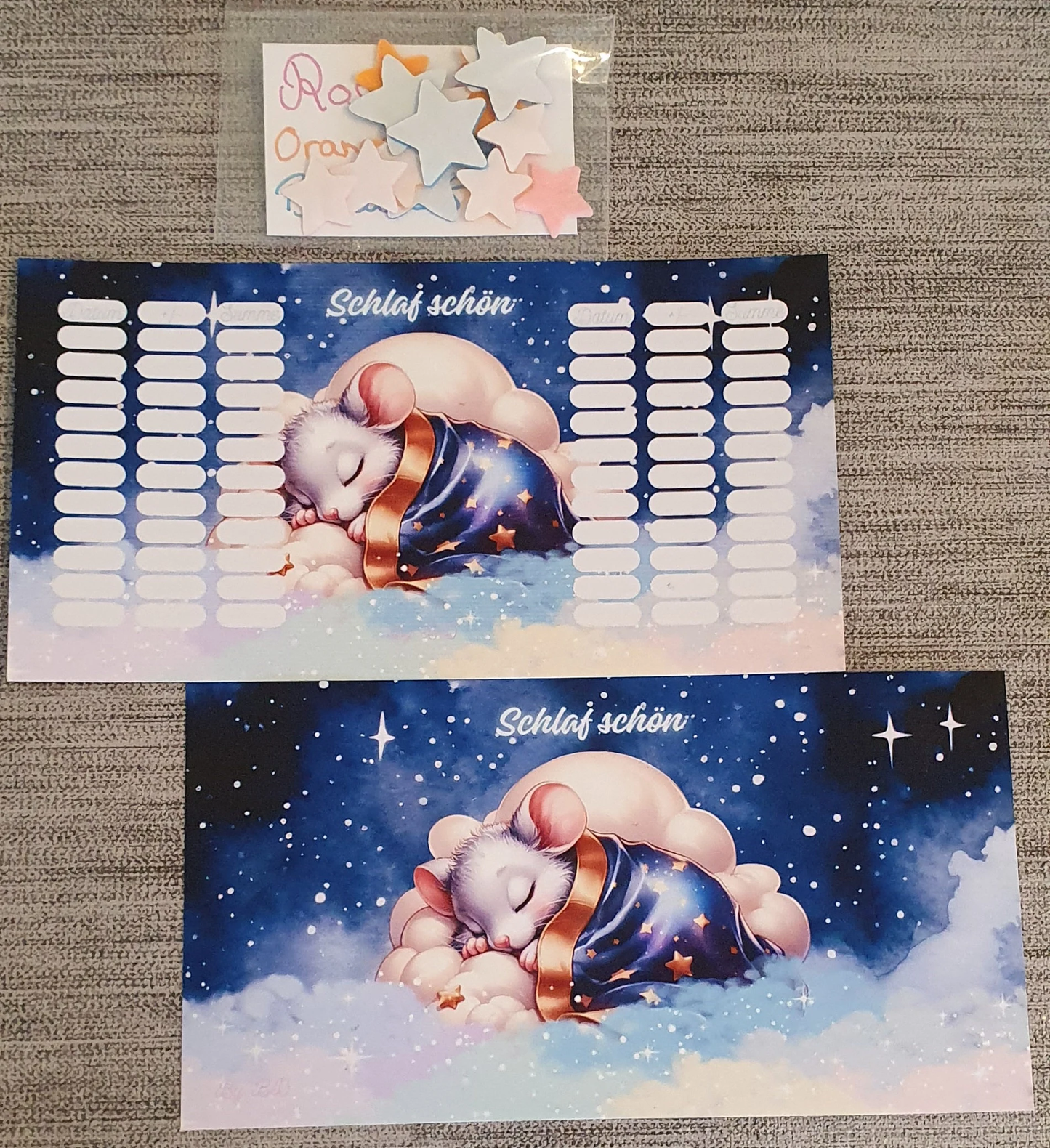 Schlaf schön Challenge Budgeting Sparen