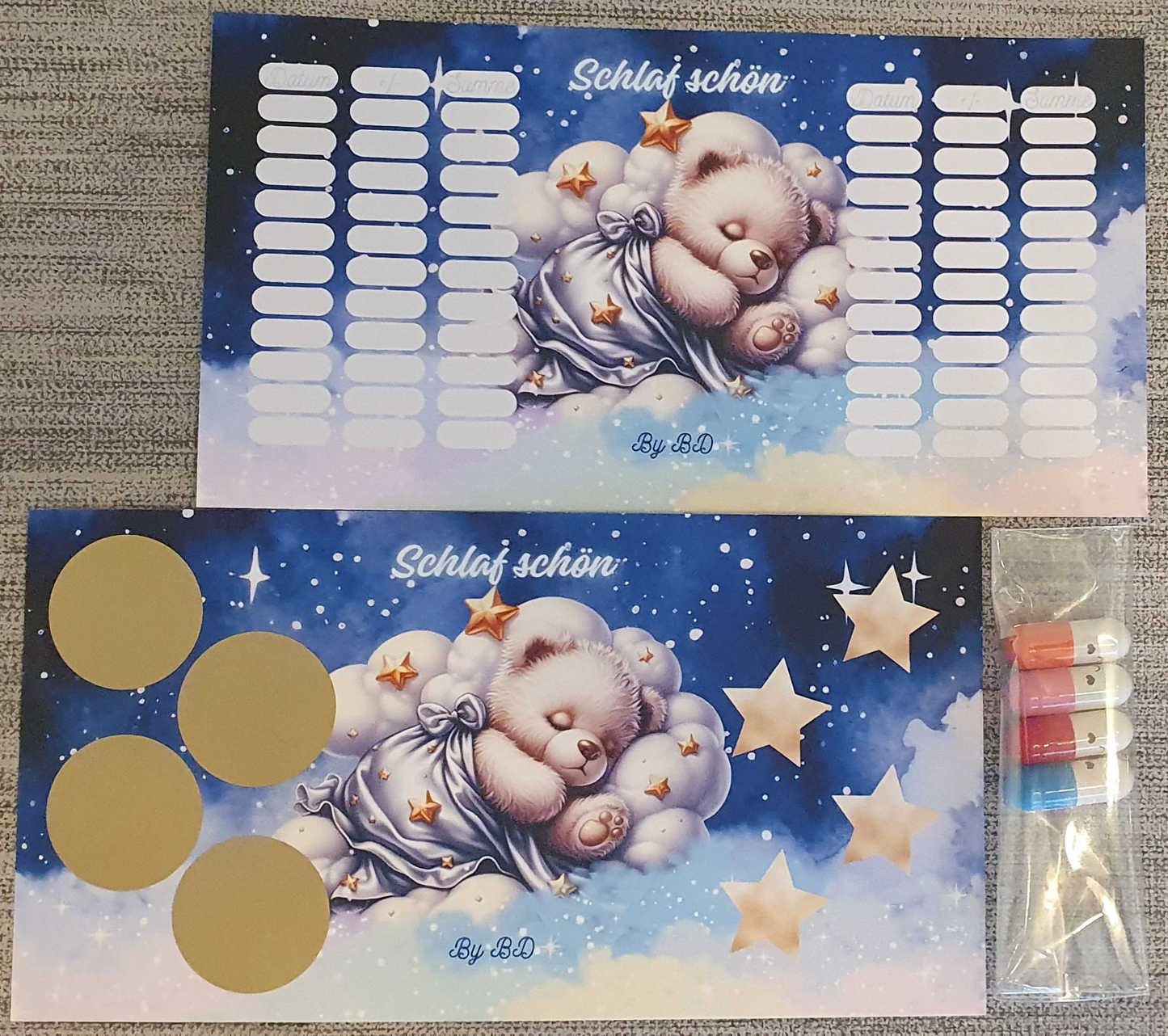 Schlaf schön Challenge Budgeting Sparen