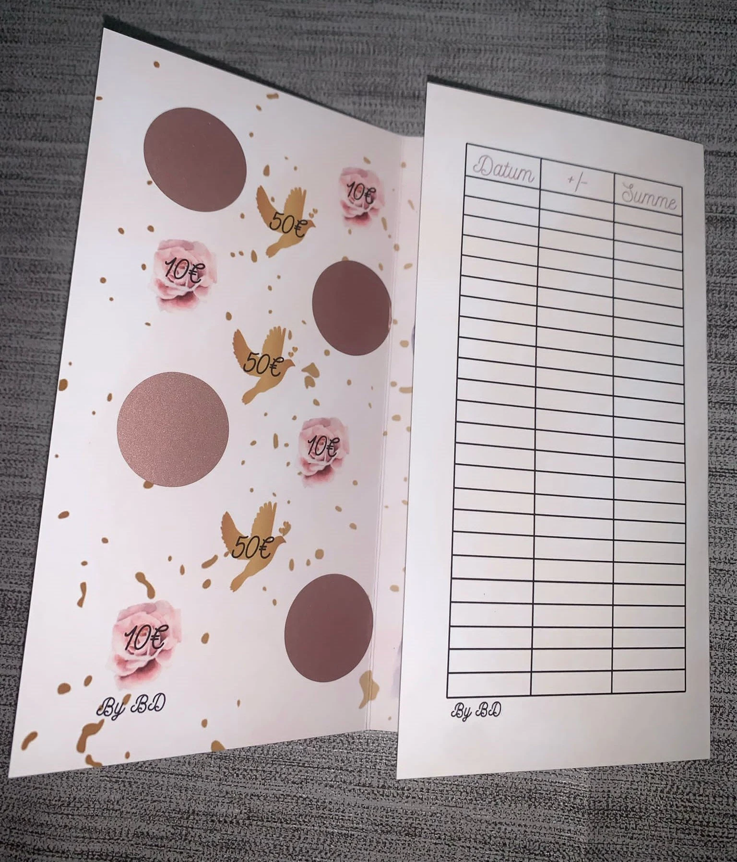 Traumhochzeit Challenge A6 Budget Sparen