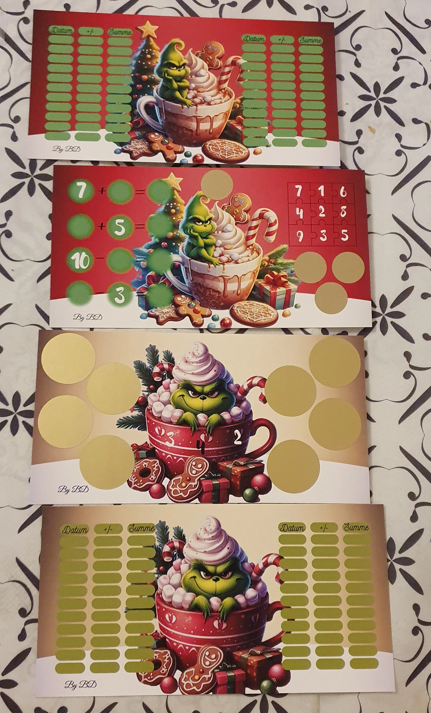 Advents Grinch Challenge Sparen