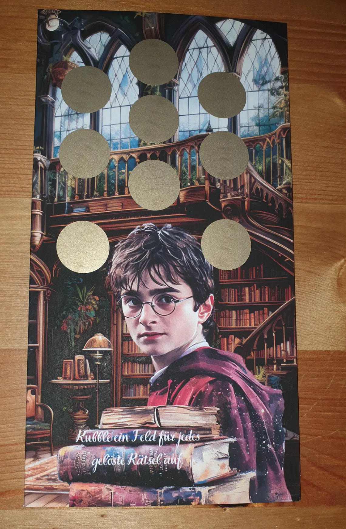 Harry Otter Rechenrätsel A6 Budgeting Challenge Sparen