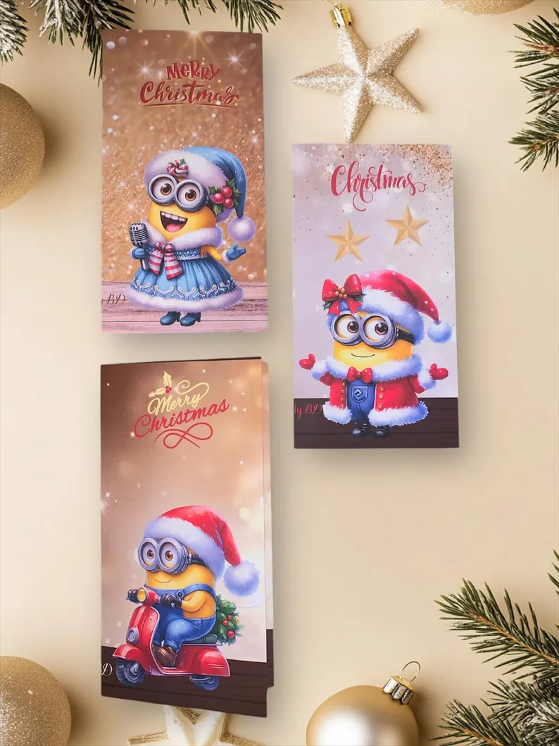 Das Verrückte Minion‘s Weihnachtsspiel A6 Budgeting Sparen Challenge