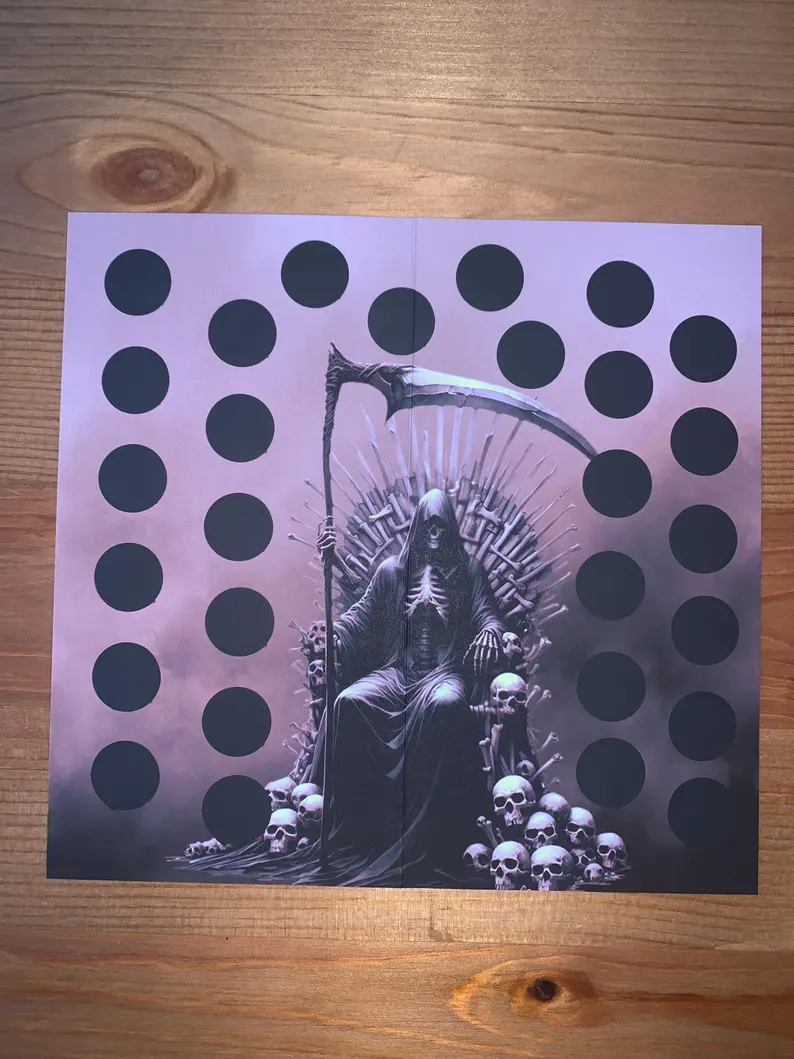 Lass das Spiel beginnen Klappkarte A6 Budgeting Challenge Sparen