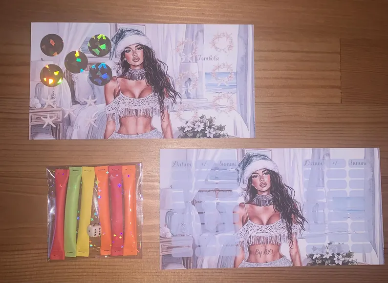 Karibische Weihnachten A6 Challenge Sparen Budgeting